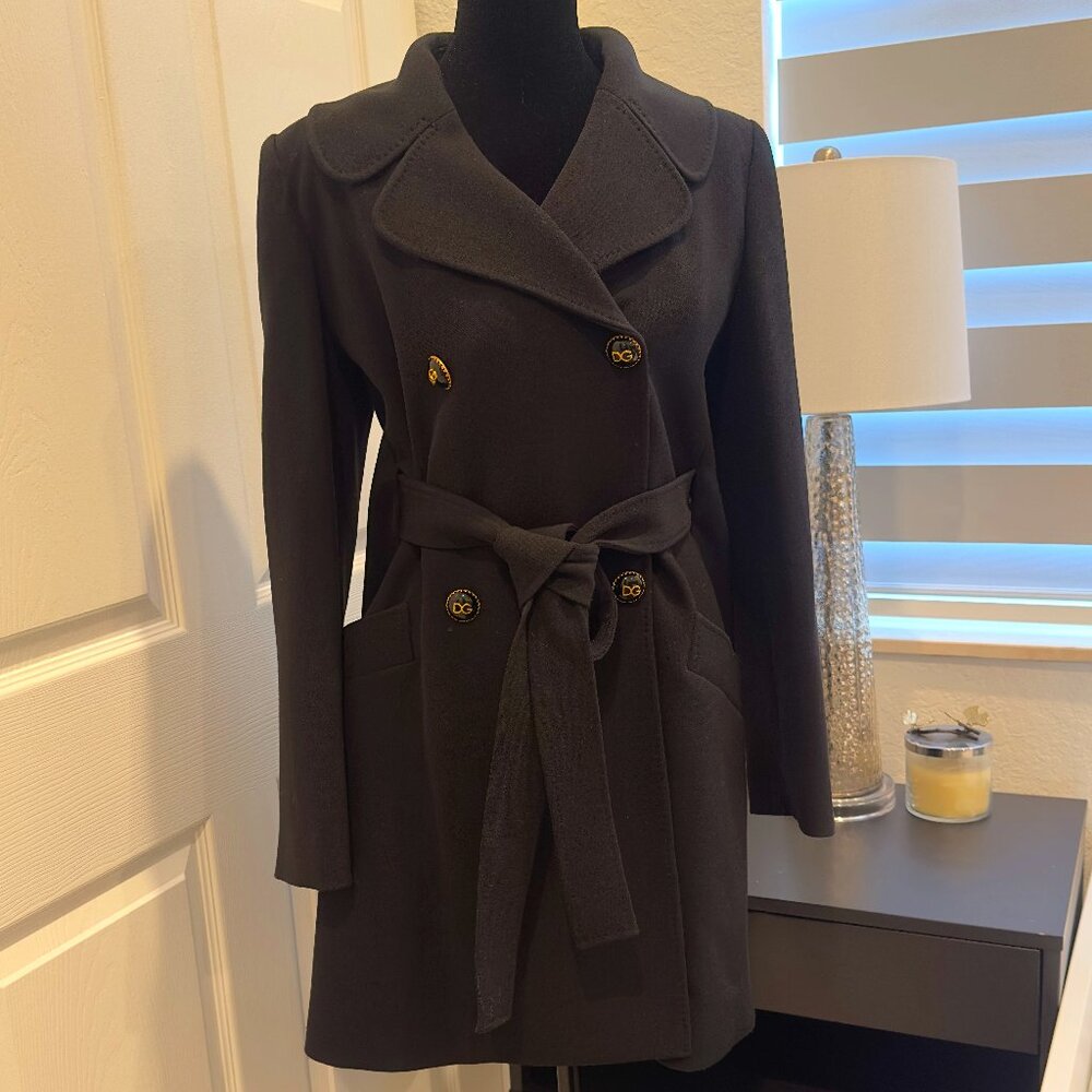 Dolce & Gabbana Trench Coat w/ Belt
